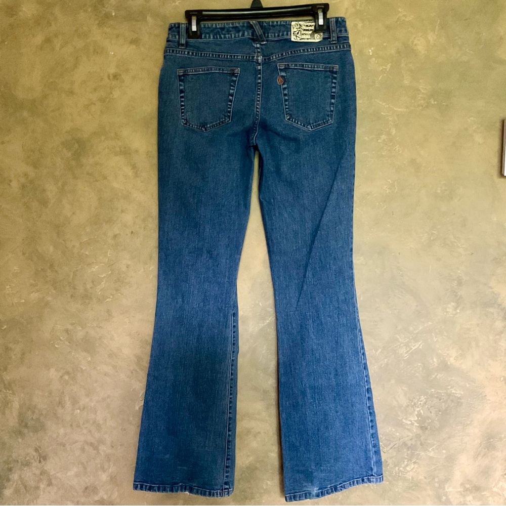Vintage 90s Y2K Volcom Cheapskate Low Rise Flare Jeans